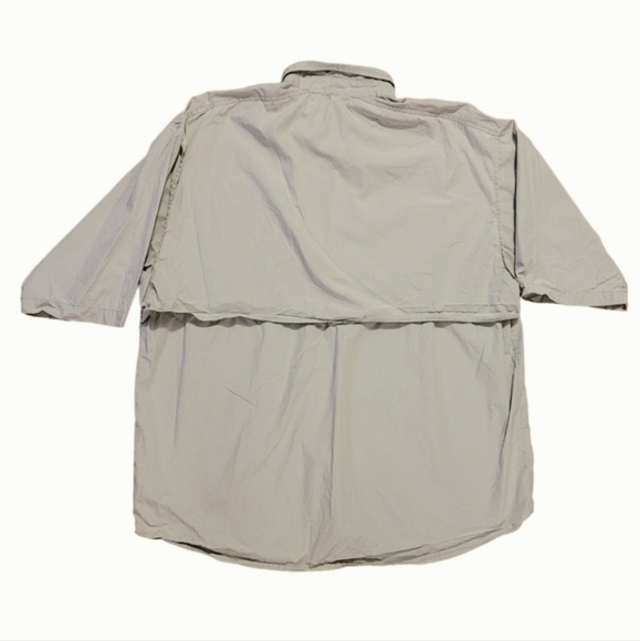 Columbia Vented Short Sleeve Button Up Shirt Sz XL - Picture 4 of 8